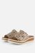Rieker Leopard beige Slipper Synthetisch H-Leest - Maat 41