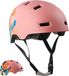Crazy Safety Sports Group Denmark A/S Skater- en fietshelm Roze Bloem M (54-57 cm)