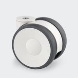 Tente INST. Zwenkwiel nylon-stat.draagverm. 180-100 kg-serie 5940