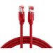 Draka Patchkabel RJ45 Patchkabel Cat.6A S/FTP LSZH, UC900 TM21 rot 1,5m - 1 VPE = 5 Stück