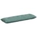 Coussin de dos vert mer 160 x 50 cm tissu en velours côtelé