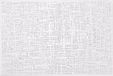 Zeller Design Placemats - 4x - Glanzend Wit - Rechthoekig - 30 x 45 cm - Kunststof