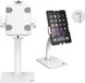 Maclean - Tablethouder voor desktop met slot - 7,9"-11"- universeel - MC-468W - Wit