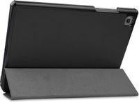 Just in Case tablet Hoes geschikt voor Samsung Galaxy Tab A7 - TriFold Bookcase - Zwart