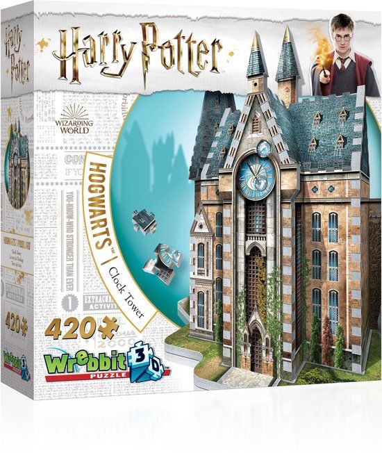 Wrebbit Harry Potter: Zweinstein Klokkentoren (420st) - 0665541010132