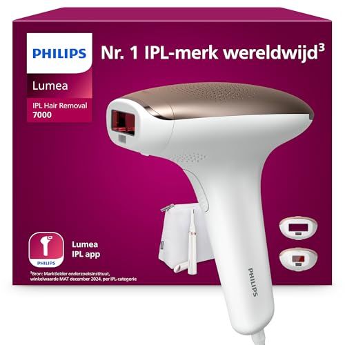 Philips Lumea IPL Advanced, 2 opzetstukken - ontharingsapparaat plus Satin Compact-pentrimmer (BRI921/00)