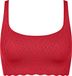Sloggi ZERO Feel Bliss Festive Top Dames Beha - ROOD
