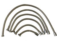 Unyqoos® Doucheslang zilverkleurig van 60 cm