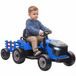 AIYAPLAY - Voiture de chantier électrique - PP - 139x58x55cm - Bleu