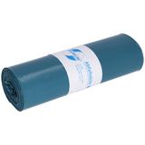 Vuilniszakken DEISS Premium vuilniszakken blauw, 60 my, 70 liter
