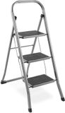 Ibenzoa® Tweezijdige Klapladder met Drie Treden