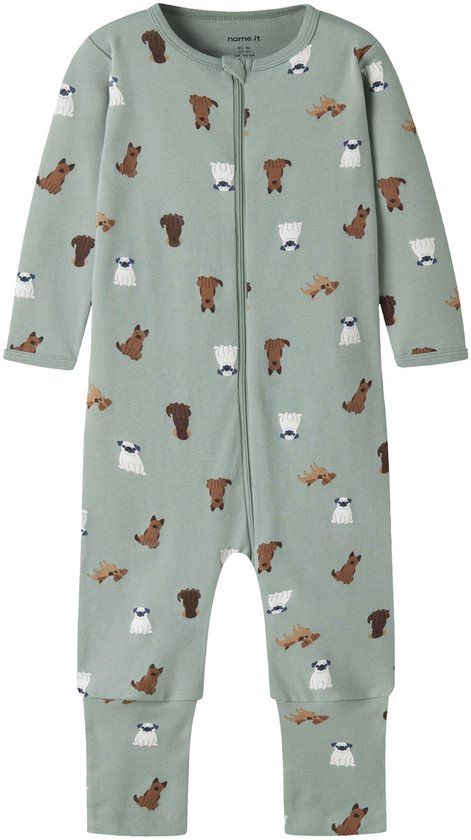 Name It Dog Pyjama Groen 9 Months Jongen