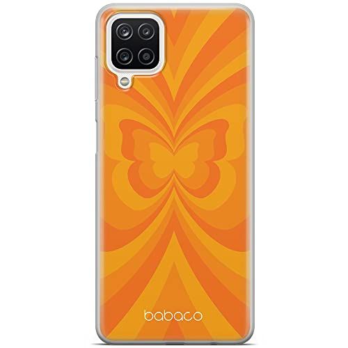 ERT GROUP Mobiele Telefoonhoesje voor Samsung Galaxy A12 / M12 / F12 - Babaco Butterflies 001