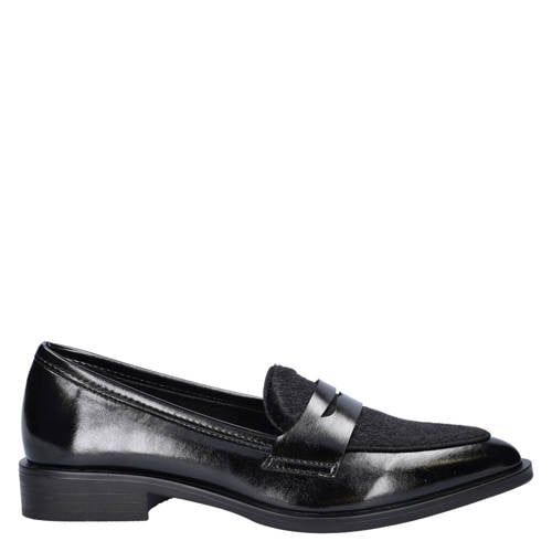 Nelson lakleren loafers - zwart