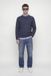Jack & Jones Trui Jjblake Knit Crew Neck Sn 12299084 Navy Blazer Mannen Maat - S