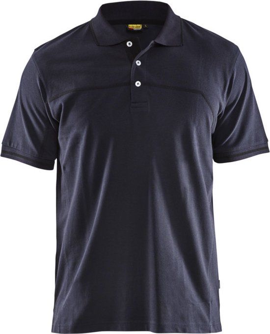 Blåkläder Poloshirt 3389-1050 - Donker marineblauw/Zwart - S