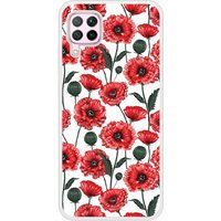 P40 Lite Poppy Flowers Zachte siliconen hoes