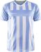 Craft Progress 2.0 Stripe Shirt Korte Mouw Heren - Hemelsblauw / Wit | Maat: XXL