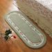Shenzhen Haorui Industrial Technology Co., Ltd. Tapis Polyester Ovale Vert