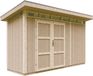 Timbela M902A - LP SmartSide Tuinhuis op houtbasis - 4 m² - 161x412xH239 cm - met vloer