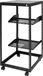 VEVOR 20U open frame serverrek, verstelbare diepte van 15 tot 40 inch, vrijstaand of wandmontage netwerkserverrek, AV-rek met 4 steunpilaren en wielen, geschikt voor al uw netwerk- en IT-apparatuur, AV-apparatuur, router en modem