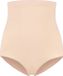 Bye Bra Soft Touch Seamless Culotte taille haute, Beige, XXL