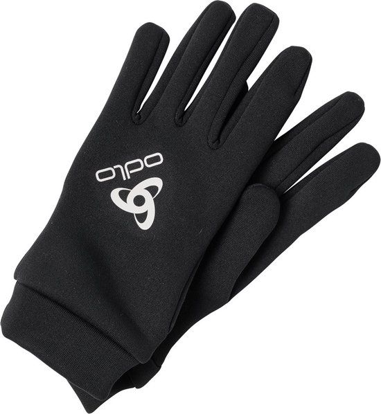 Odlo Sport Handschoenen Stretchfleece Liner Eco ZWART - Maat XXL
