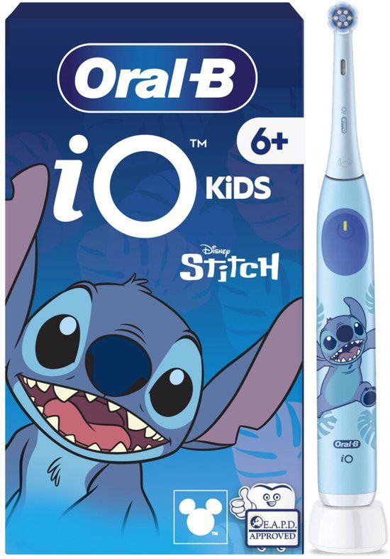 Oral-B iO Kids Stitch Elektrische Tandenborstel - Blauw - 6+ jaar