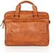 Spikes & Sparrow Leren Laptoptas - 15 inch - Kevin - Brandy Cognac