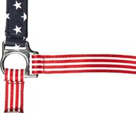 HKM Nylonhalster -Flags- met karabijnhaak Vlag USA Cob