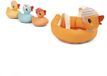 Lilliputiens Mama eend en haar magnetische eendjes