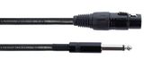 Cordial 14751 audio kabel 5 m XLR (3-pin) 2 x 6.35mm Zwart