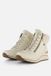 Remonte Veterboots beige Synthetisch - Maat 36