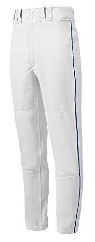 Mizuno Premier Piped Baseball Broek - Wit/Royal - Heren XXL
