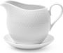 Lyngby Porcelain Rhombe saucière 67cl blanc