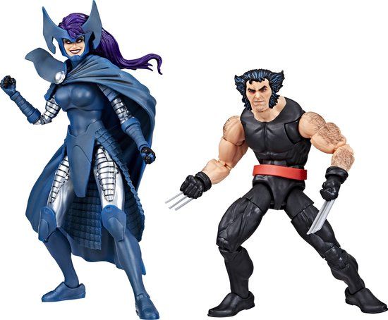 Hasbro Wolverine 50th Anniversary Marvel Legends Action Figure 2-Pack Wolverine & Psylocke 15 cm