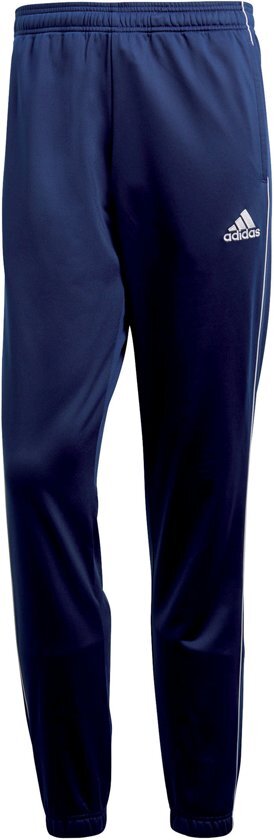 Adidas Core18 Pes Pant Heren Sportbroek - Maat L - Mannen - blauw/wit