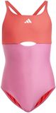 Adidas Colorblock X Back Zwemkleding Roze 14-15 Years Meisje