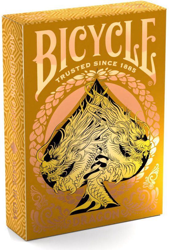 Bicycle Gold Dragon Speelkaarten - Luxe Uitgave - 2024