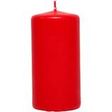 Creativ Company Cylinder Red Candles 6 Pieces