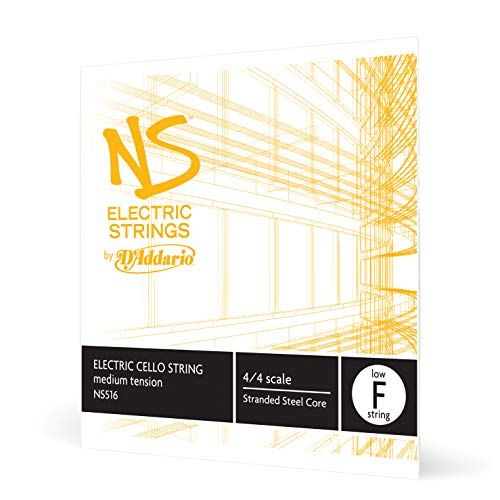 D'Addario NS516 Elektrische Cello Snaar - Low F - Medium