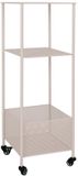 OEM Torres Metal Cart - Rolling Storage Trolley - Mobile Organizer - Staalconstructie - 35x35x106 cm