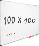 IVOL Whiteboard 100x100cm Gelakt staal - Magneetbord