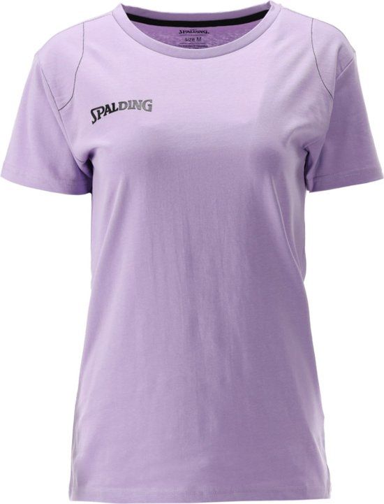 Spalding Essential Basketball T-shirt - Purple Rose - XXXL - Unisex