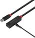Lindy 43400 interface hub USB 3.2 Gen 1 (3.1 Gen 1) Type-C 5000 Mbit/s Zwart