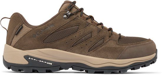 Columbia REDMOND™ IV LOW WATERPROOF Heren Wandelschoenen - Cordovan, Tangy Orange - Maat 43.5