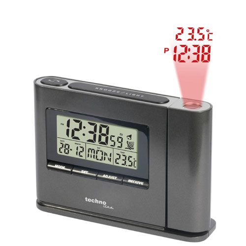 Technoline WT 519 - Tafelklok - Zwart