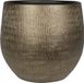 Ter Steege Steege TER Bloempot Goud-Bruin D 36 cm H 32 cm