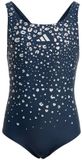adidas Sportswear Glitter V-back Badpak Kids - Blauw