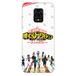 Beschermhoes Cokitec Beschermhoes voor Xiaomi Redmi Note 9S / 9 Pro Manga My Hero Academia, wit